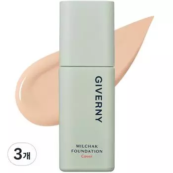 Giverny Adhesive Cover Foundation 30 мл, нет. 21 Светло-бежевый, 3 шт.