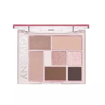 GIVERNY Adhesive Nuance G Eye Palette (Grayish Chatelet, 8.2g)