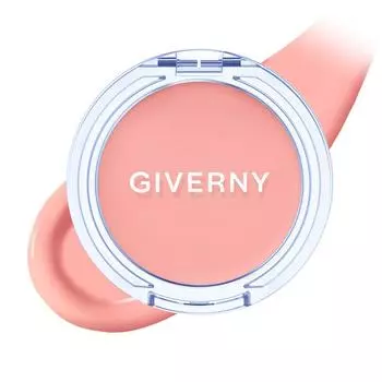 Giverny Румяна Dewy Gel Glow Cream, 1 шт, 01 Peach Guava