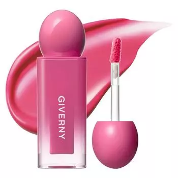 Giverny Тинт-блеск для губ Dewy Lip Glaze, оттенок 04 Youth Pink, 4,9 г, 1 шт.