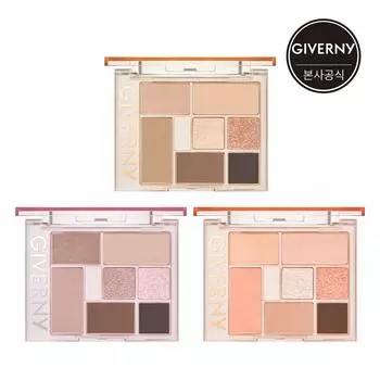 Giverny Nuance G Eye Palette 8.2g, 1 piece, No. 1 Sandy Lyon
