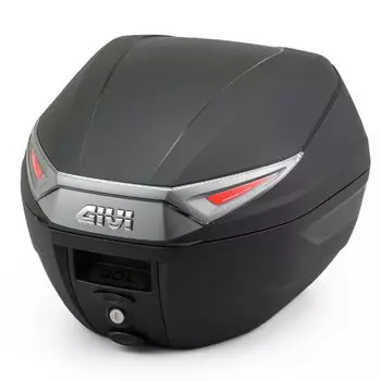 GIVI Motorcycle Rear Box Monolock 30L C30NT Silver Panel 32565