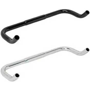 Giza Bullhorn Bar Clamp Bullhorn Bar HS-RA-02 Диаметр 25,4 мм Серебро/410 мм (HBR17403) серебряный