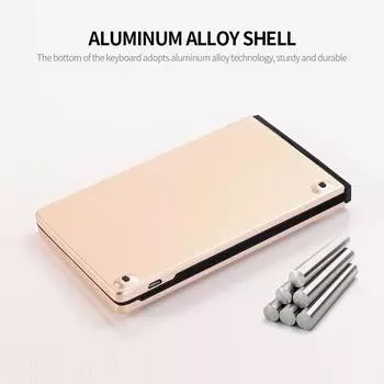 GK228 BT Беспроводная клавиатура 66 клавиш Складная мини-портативная офисная клавиатура с подставкой для серебряный