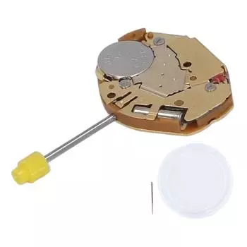 GL30 Gold Movement Quartz Parts with Battery and Stem Watch Movement Accessories for Repair Replace