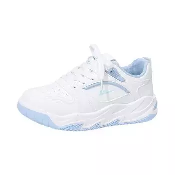 Glacier blue breathable fresh board shoes round head lace-up versatile casual shoes new low-top platform single shoes 35