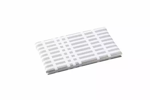 Гладильная доска в скандинавском стиле Yamazaki 4989 Flat, серая, в клетку, прибл.