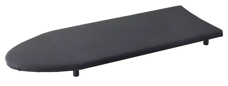 Гладильная доска Yamazaki Jitsugyo 5784 настольная на ножках, черная, ширина 75 см, глубина 30 см, высота 6 см, удобно подвешивать, в форме лодки, прибл. чёрный