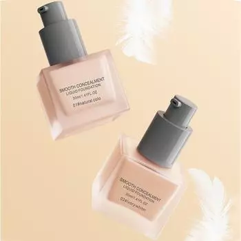 Гладкая и безупречная жидкая основа не снимает макияж Bb Cream Легкая и дышащая основа под макияж Водонепроницаемая жидкая основа против пота 01#