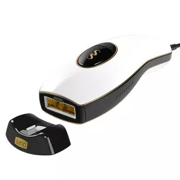 Гладкая кожа Pure Fit Домашнее использование Оптическое удаление волос 1 миллион волос на бороде Пушистый Непрерывное самое быстрое облучение на 10 уровнях Без охлаждения Унисекс IPL