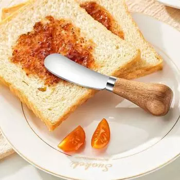 Гладкая поверхность Лопатка для масла Вертикальные насадки для сыра Мини-нож для масла Джем butter spatula