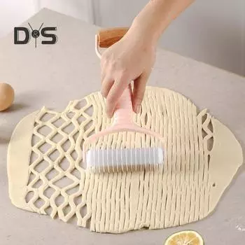 Гладкая поверхность скалки с антипригарным покрытием прочный роликовый резак для макаронных изделий зелёный