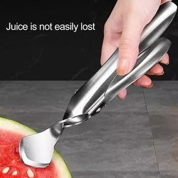 Гладкая поверхность, удобная ручка, многофункциональный нержавеющий открывалка для фруктов дуриана, зажим для кухонного гаджета, открывалка для фруктов
