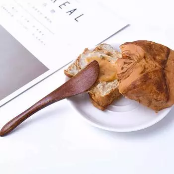 Гладкие края Безопасные для детей принадлежности для завтрака Лопатка для масла Насадка для сыра Лопатка для джема 1 pcs
