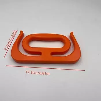 Гладкие оранжевые сверхпрочные 5-галлонные крючки - Универсальное настенное крепление для продуктов, ведер, банок с краской. 1pc оранжевый