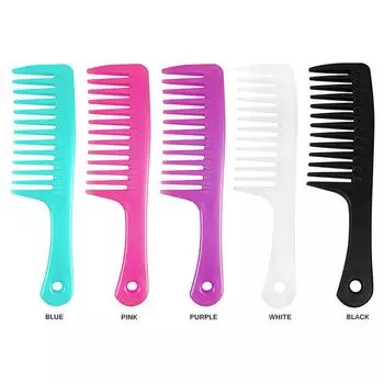 Гладкие расчески для волос Полезная распутывающая щетка для волос для распутывания и укладки фиолетовый