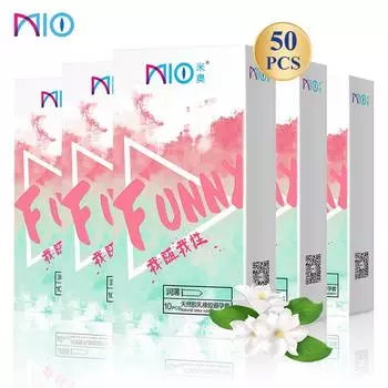 Гладкие секс-презервативы MIO Fancy с дополнительной смазкой, интимные товары M