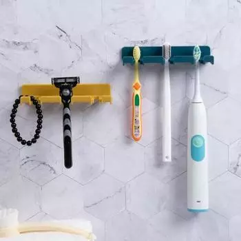 Гладкий ABS современный держатель для мобильного телефона без перфорации стеллаж для хранения вилки белый