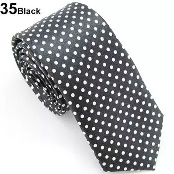 Гладкий галстук с принтом в стиле кэжуал, подарочный узкий клетчатый полосатый леопардовый галстук чёрный