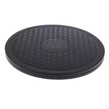 Гладкий вращающийся поворотный стол диаметром 25 см - для покрасочных камер для хобби, инструментов для изготовления скульптур из глиняной керамики,