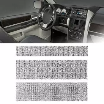 Гламурная 90 см наклейка Bling Diamond для украшения автомобиля и одежды 0.9cm