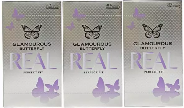 Гламурная бабочка Real 8 штук x 3 коробки