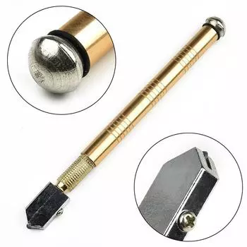 Glass Cutter Anti-skid Handle Diamond Cutter Head Small Size