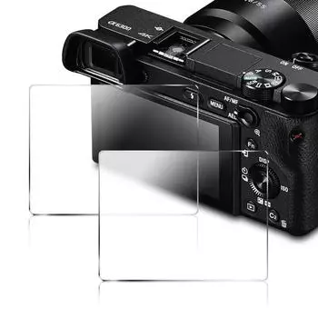 Glass film AFUNTA protective film LCD protective film screen protector for Sony a a a a6000 a6300 a5000 2 pieces NEX-7 / NEX-6 / NEX-5 / / /