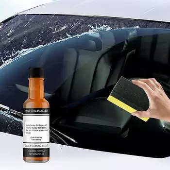 Glass Film Removal Cream 150ml Windshield Cleaning Tool Instant Deep Cleaning Safe Multifunctional Car Windshield Oil Film CHINA
