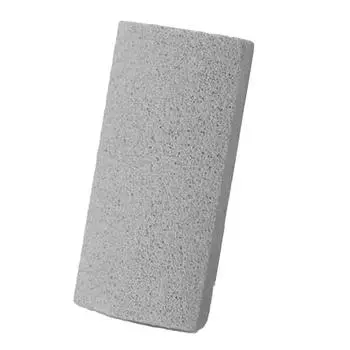 Glass Foot File Stone Dead Skin Removal Hard Skin Callus Remover Pedicure Tool for Foot Care Gray серый