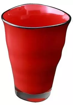 Glass lacquer Yurara tumbler M presentation Red HT2543 (in box) красный