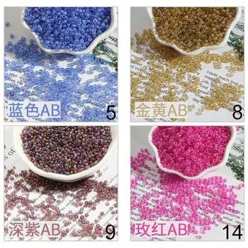 Стеклянное Ожерелье Браслет Подвеска Сделай Сам Для 500-100 Шт. 2/3/4 мм Мини-Бисер Рассыпной Бисер DIY Аксессуары Изготовление Ювелирных Изделий бисер 3mm 250Pcs розы красного