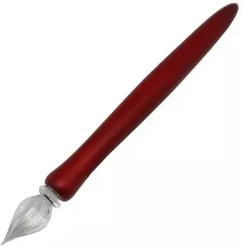 Glass Studio Kasho Wood Glass Pen Premium Bordeaux WGP-04