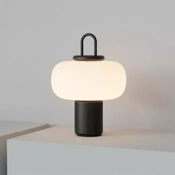 Glass table lamp теплый белый