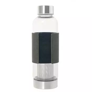 glass tea bottle S 420ml clear black tea herbal tea temperature difference Comes with a band that does not get hot Heat-resistant heat-resistant 120