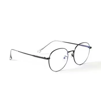Glasses 9120 All-Metal, Unisex Flat Glasses