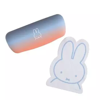 Футляр для очков Miffy Футляр для очков Cross Set Miffy Один размер [Зеленая вспышка]