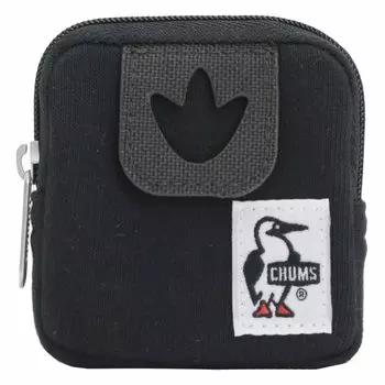 Glasses Hook Coin Case Sweat Nylon [Chums] Men s CH60-3650 Black/Charcoal
