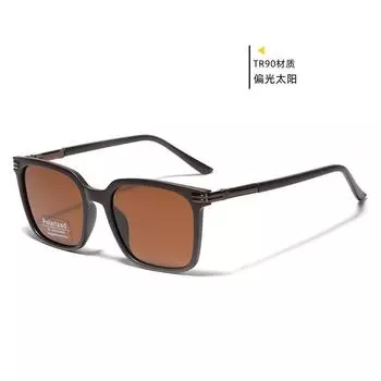 Glasses Semi-Metal Polarized Sunglasses Men S Polarized Driver S Glasses Square Frame Sunglasses Women S темно-зеленого