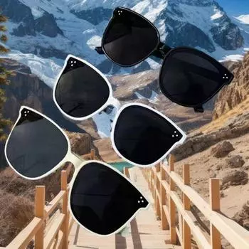 Glasses Sunglasses Small Three O Clock Unisex Sunglasses Street Sunglasses