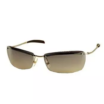 Очки со специальным футляром Солнцезащитные очки Очки для календаря Очки S8167J 300D 62 Титан СДЕЛАНО В ЯПОНИИ Репринт модели Бекхэма Белое золото Зеркало с серым градиентом