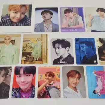Глава 13 Пуленепробиваемый J-hope Хосок Официальная фотокарточка Bts J-hope Фотокарточки