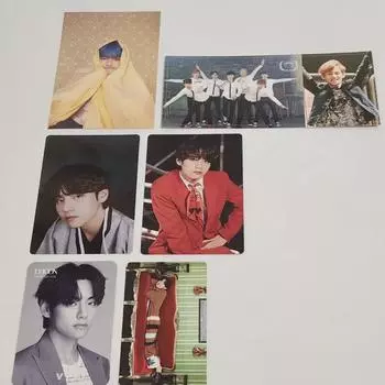 Глава 6: Bulletproof Taehyung V Официальная фотокарточка Bts V