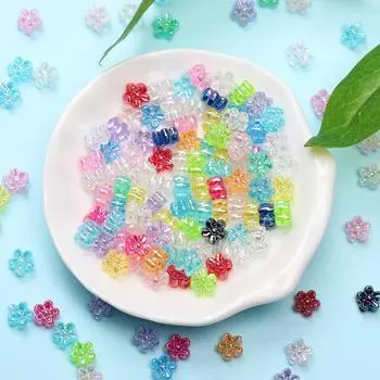 Главная 7 мм бусины сливового цвета аксессуары ручной работы для изготовления ювелирных изделий DIY бусины-разделители акриловый браслет ожерелье AB покрытие 200 шт. свободные 200pcs