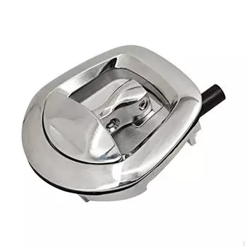 Главная Дверная ручка Защелка Замок для автофургона Автомобильные аксессуары Водонепроницаемое хранилище Argent