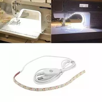 Главная Гибкая для рабочего стола светодиодная швейная машина супер яркая рабочая лампа швейная лампа светодиодная лента