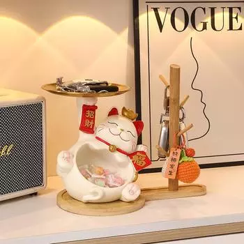 Главная Гостиная Крыльцо Украшения Части Подвесной Кошачий Лоток Вход Ключ Хранение Украшения Идея Подарка