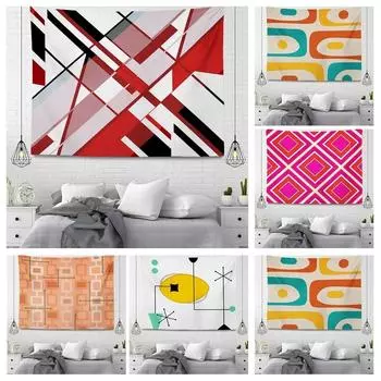 Главная Настенное украшение Гобелен Офис Гостиная Гобелен Простой Подвесной Ткань 100x75cm