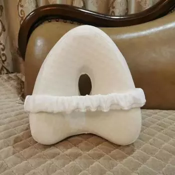 Главная Память Хлопковая Подушка для Ног Подушка для Облегчения Боли в Бедре Подушка Для Сна Ортопедическая Коррекция Ишиаса Подушка Для Помощи В Суставах 25x15x6cm синий