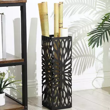 Главная Подставка для зонтов Стойка для хранения Модный органайзер для стока воды для помещений